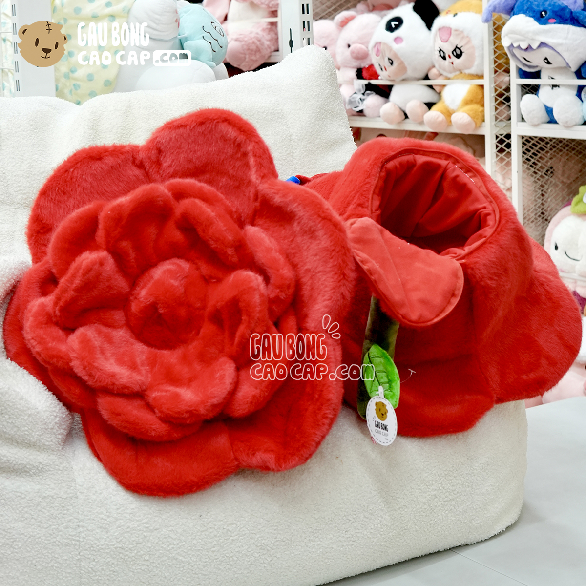 Gấu Bông Hoa Hồng Khổng Lồ có ngăn Giấu Quà