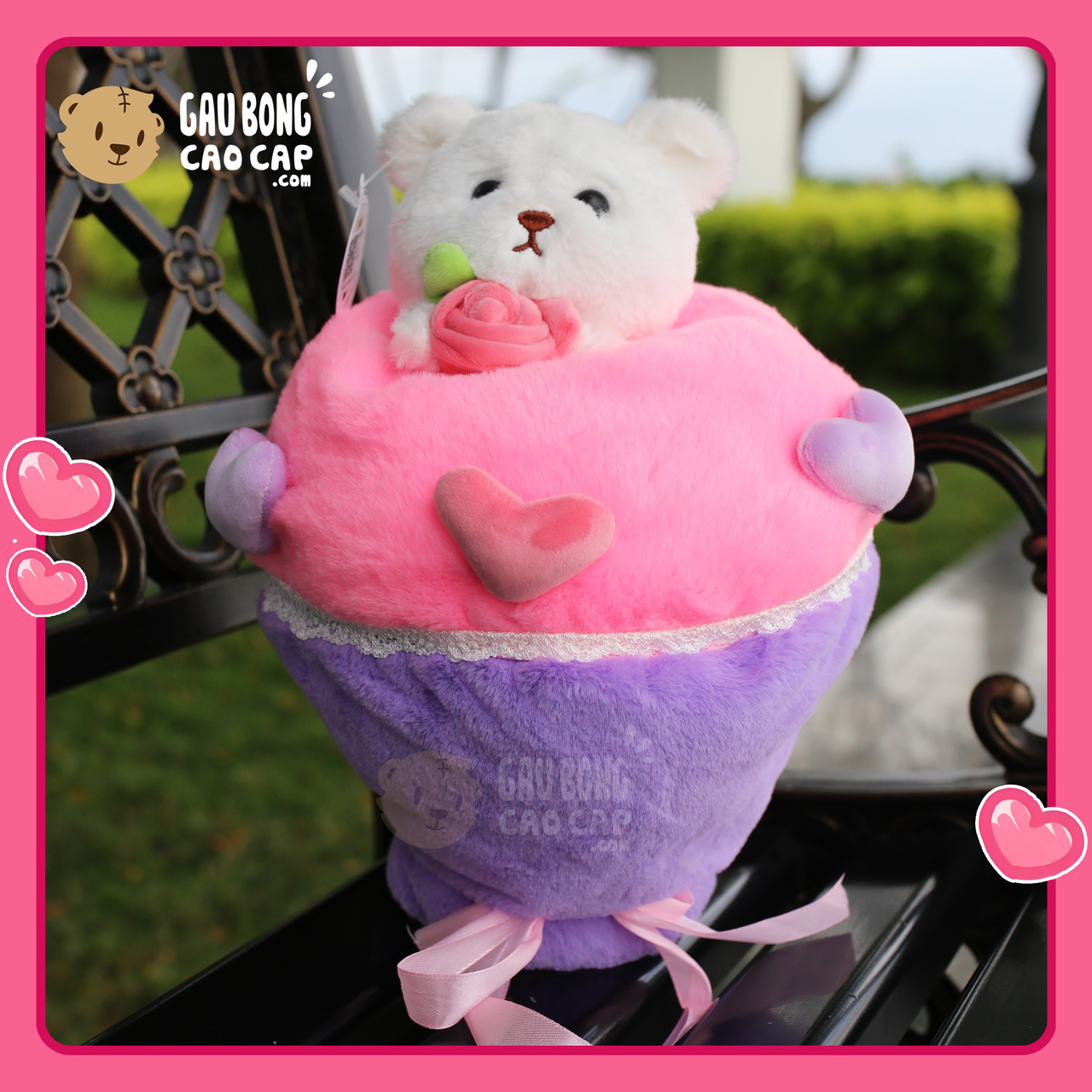 Hoa Gấu Bông Lena